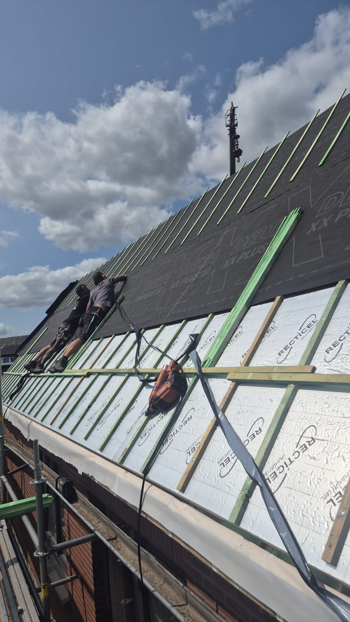 Renovatie Toegepast in Sarking Systeem te Hoeselt in Hoeselt, foto 5