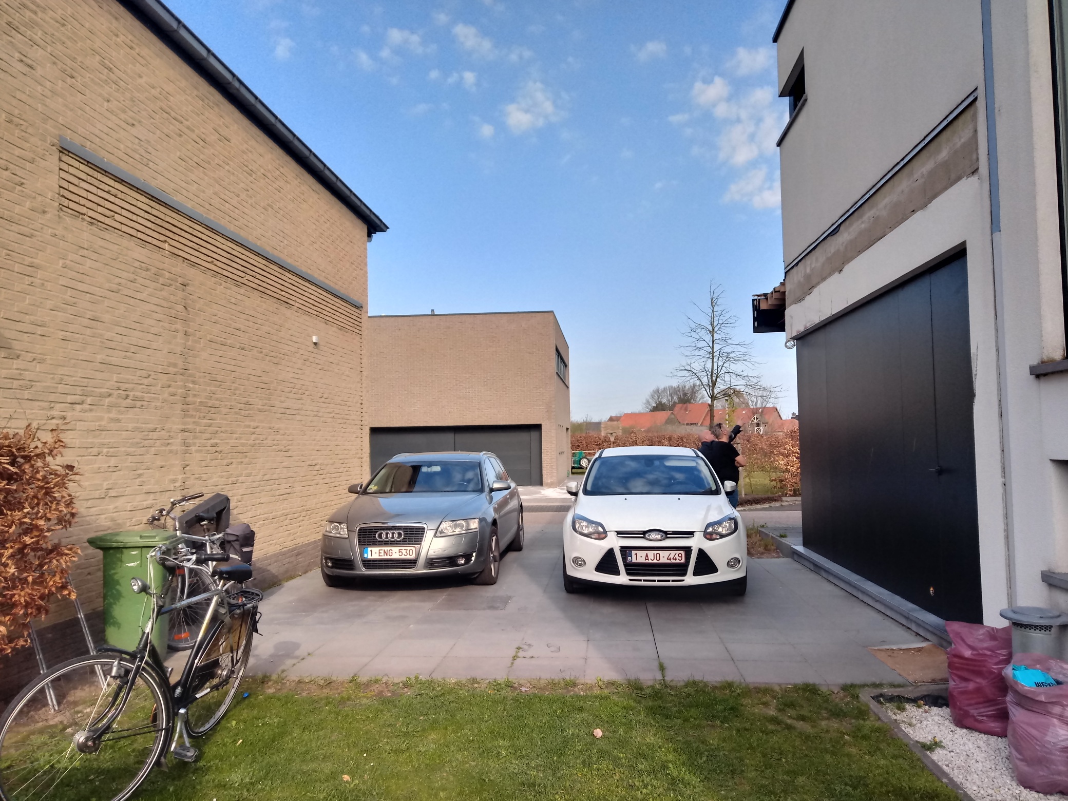 Renovatie van Carport -Plat Dak uit EPDM – Zichtbare Structuur aan de Binnenzijde te Bree in Bree, foto 2