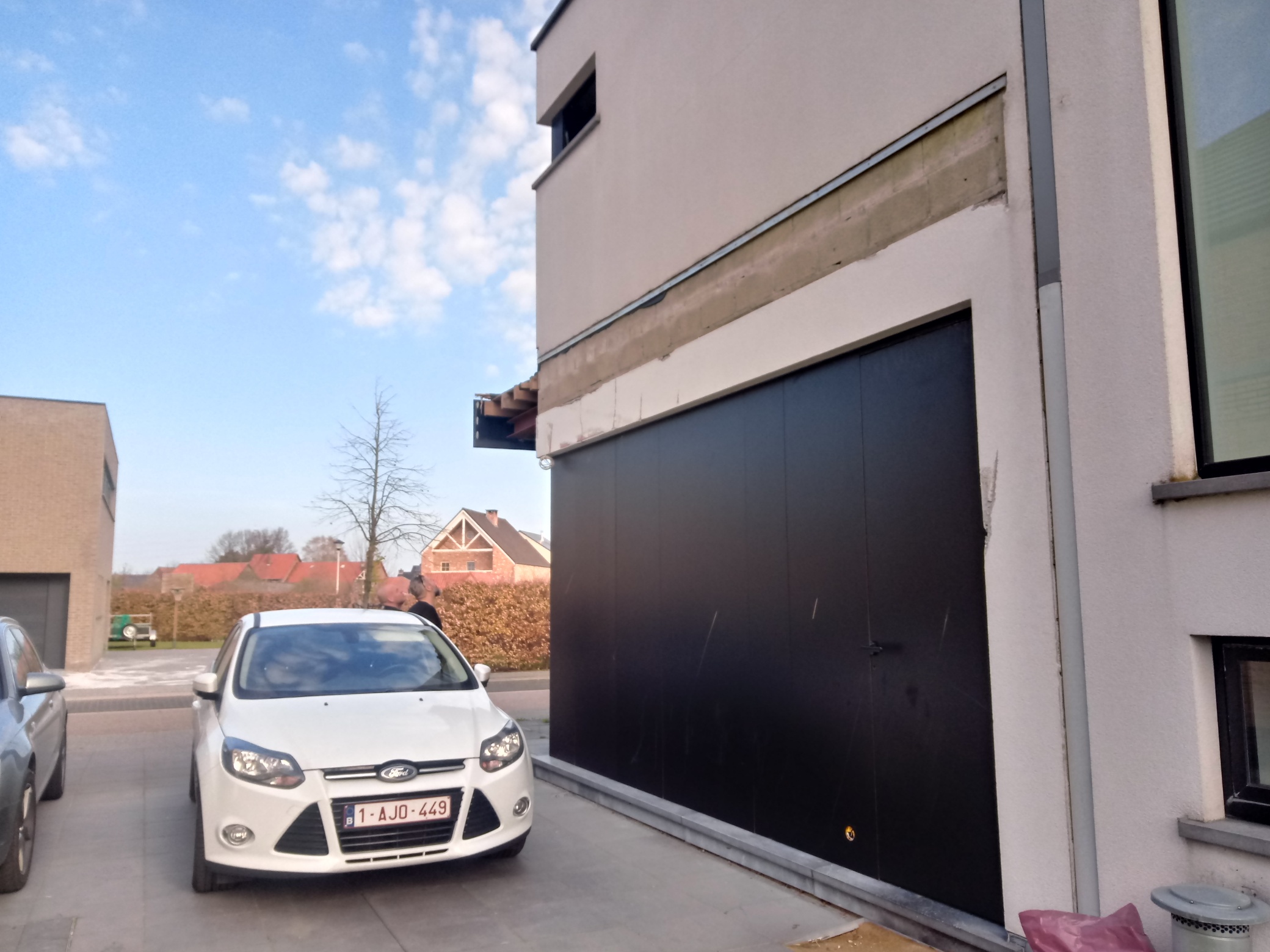 Renovatie van Carport -Plat Dak uit EPDM – Zichtbare Structuur aan de Binnenzijde te Bree in Bree, foto 4