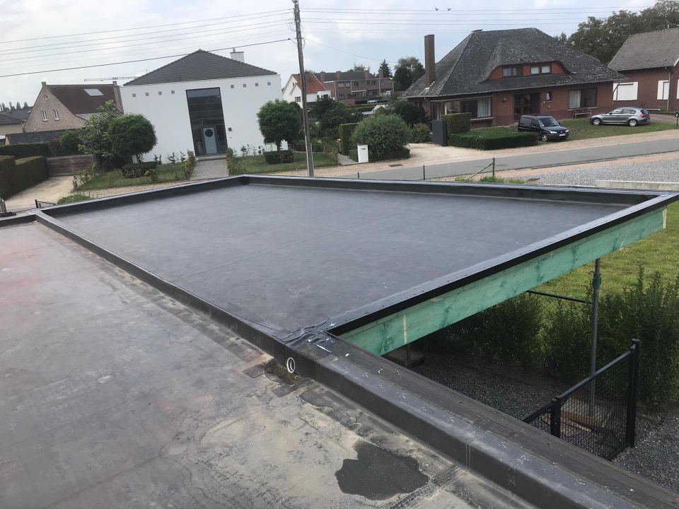 Renovatie van een Carport te Stokkem met een EPDM Dakbedekking in Stokkem met een EPDM Dakbedekking, foto 6