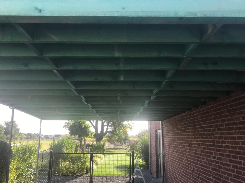 Renovatie van een Carport te Stokkem met een EPDM Dakbedekking in Stokkem met een EPDM Dakbedekking, foto 7