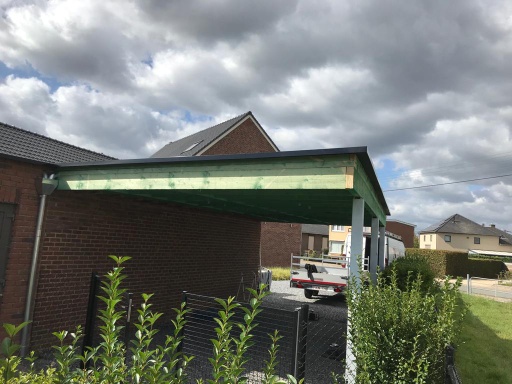 Renovatie van een Carport te Stokkem met een EPDM Dakbedekking in Stokkem met een EPDM Dakbedekking, foto 9