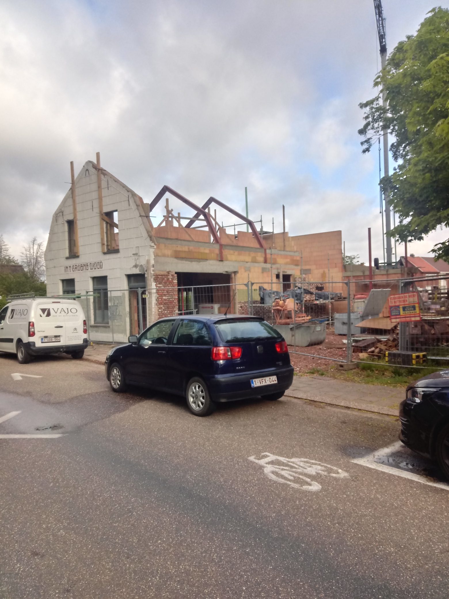 Renovatie van een Hellend Dak + Nieuwbouw Plat Dak te Peer in Peer, foto 3