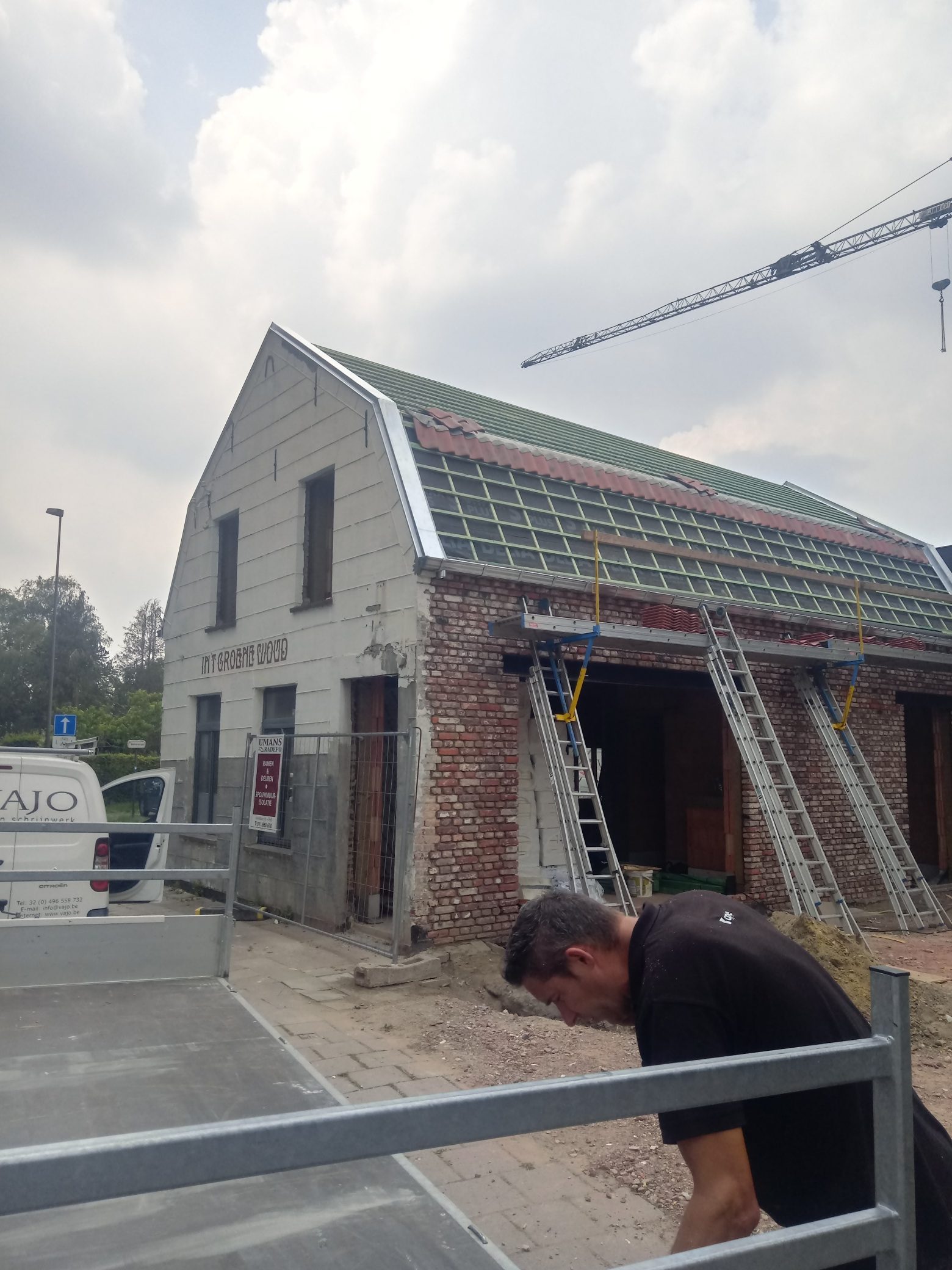 Renovatie van een Hellend Dak + Nieuwbouw Plat Dak te Peer in Peer, foto 10