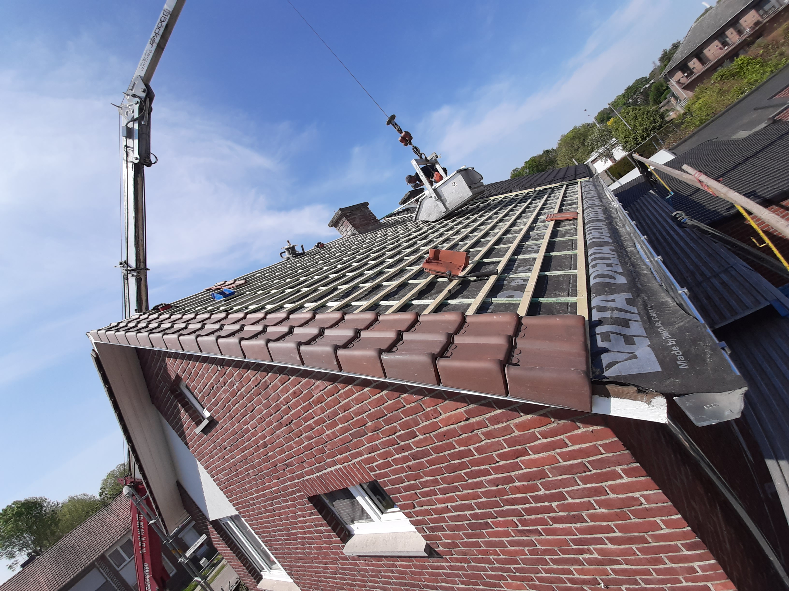 Renovatie van een Hellend Dak te Lanklaar in Lanklaar, foto 6