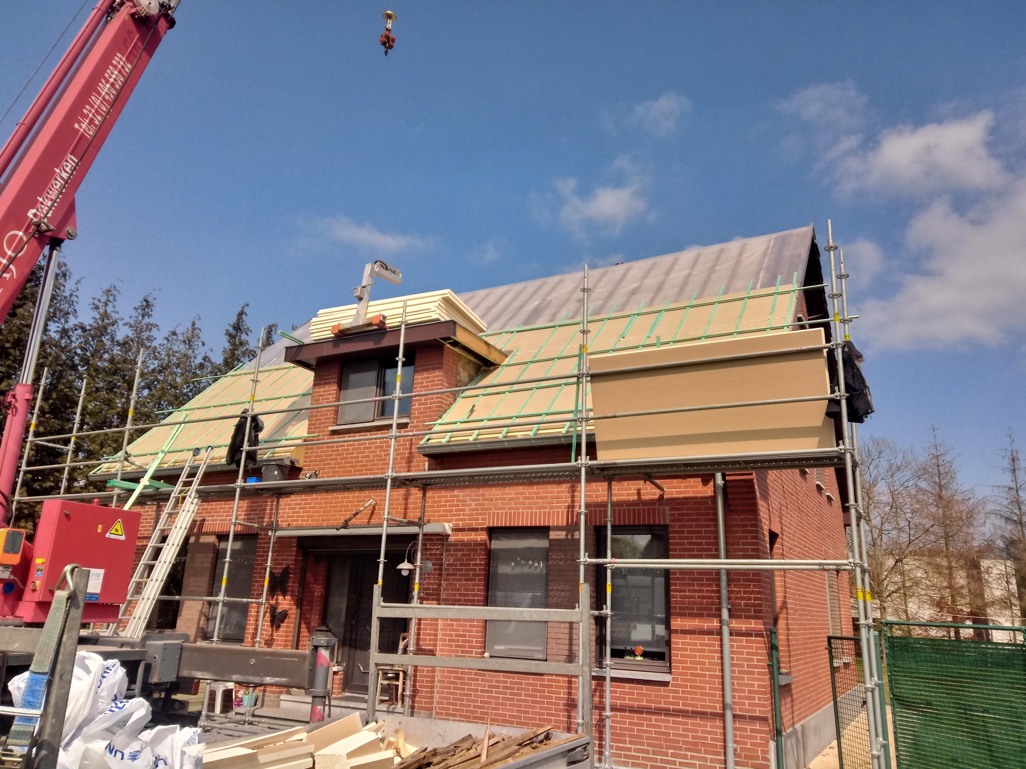 Renovatie van een Hellend Dak te Lanklaar in Sarkingsysteem in Lanklaar in Sarkingsysteem, foto 4