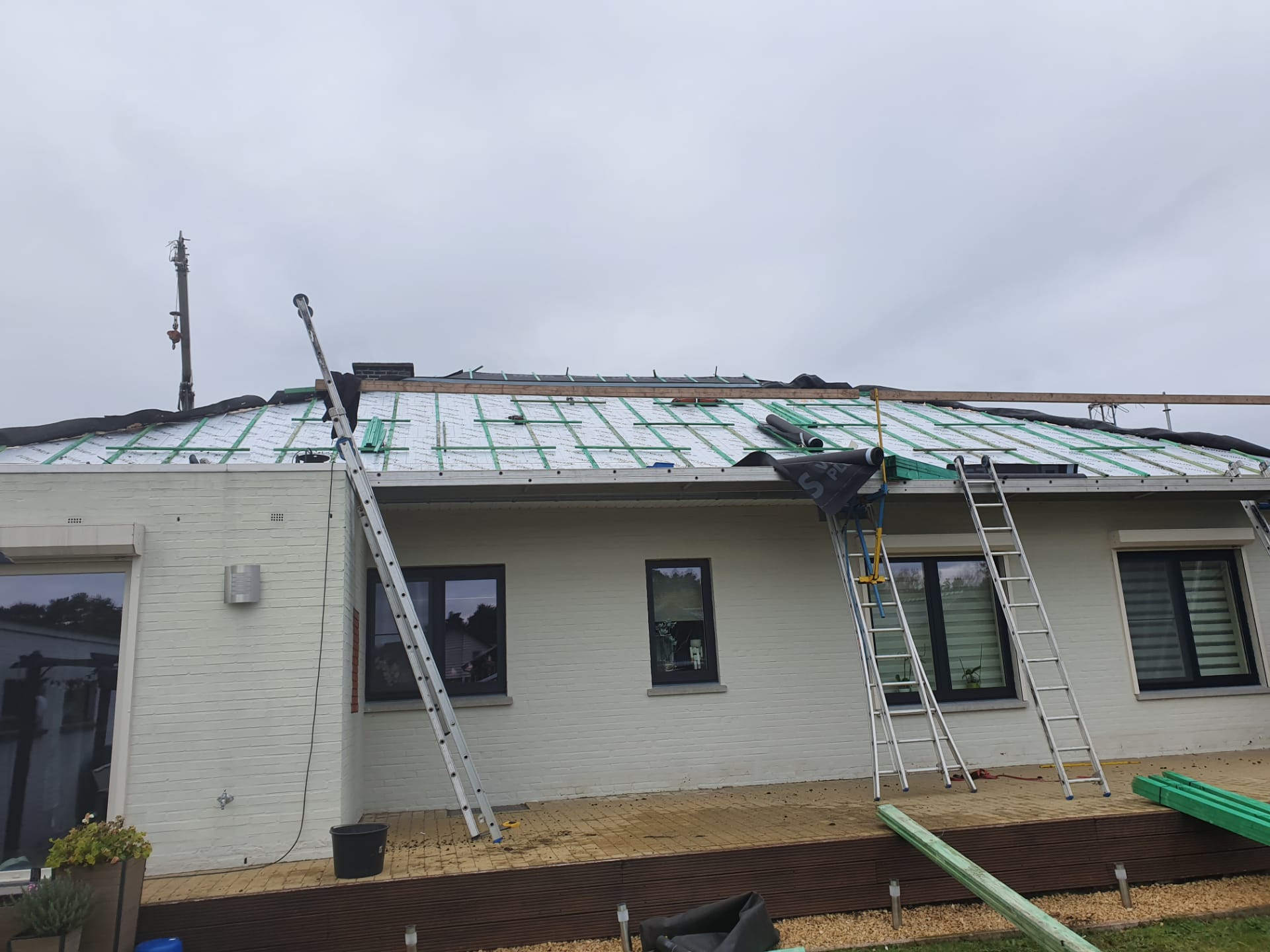 Renovatie van een Hellend Dak te Oudsbergen in Oudsbergen, foto 4