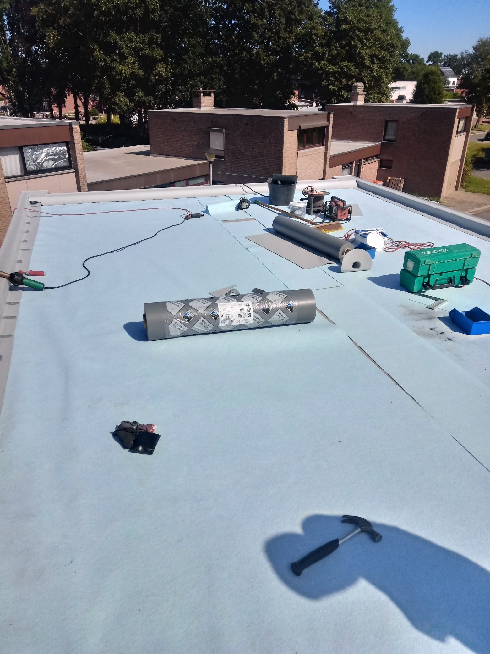 Renovatie van een Plat Dak in PVC Alkor te Eisden in Eisden, foto 9