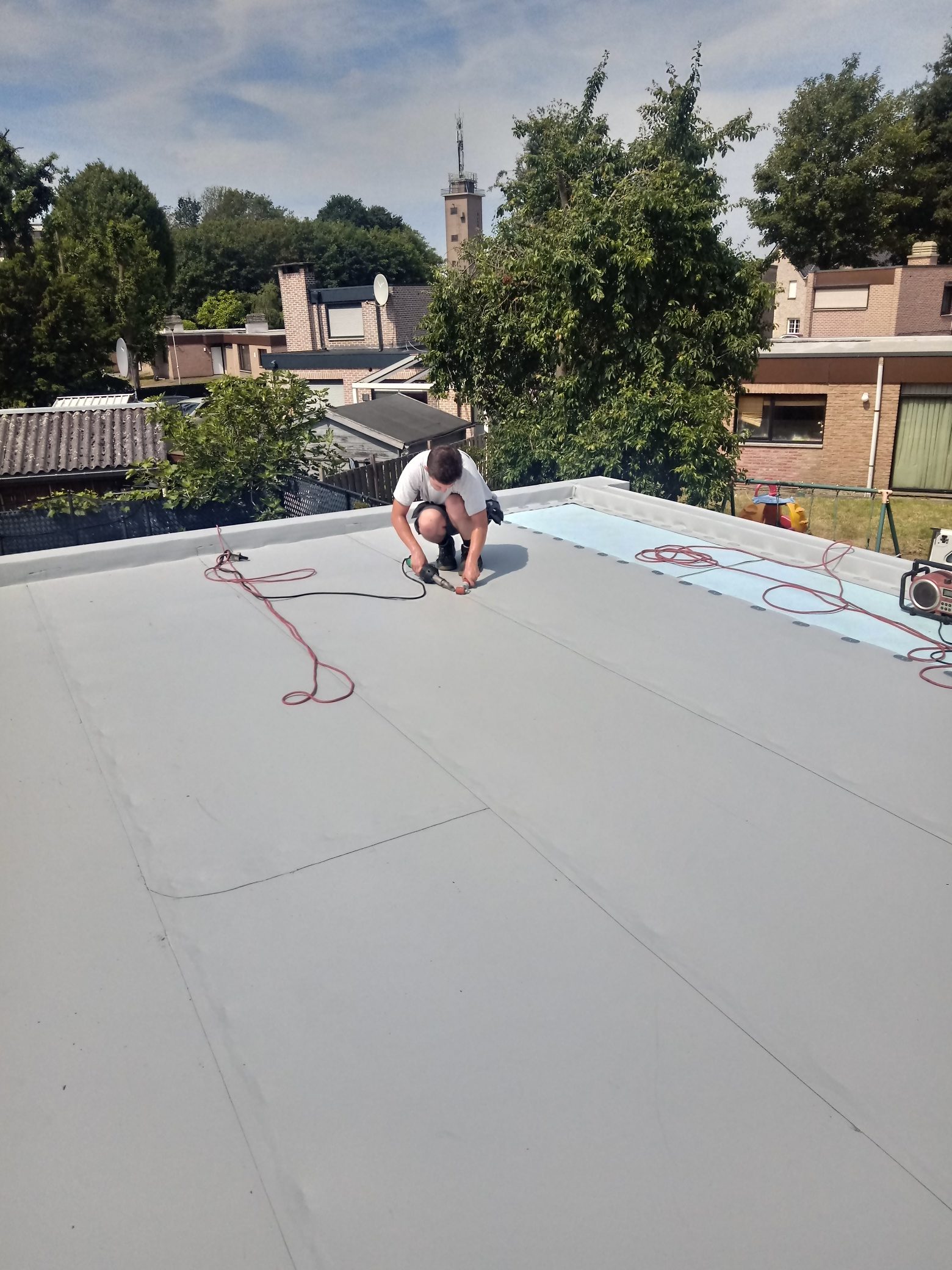 Renovatie van een Plat Dak in PVC Alkor te Eisden in Eisden, foto 11