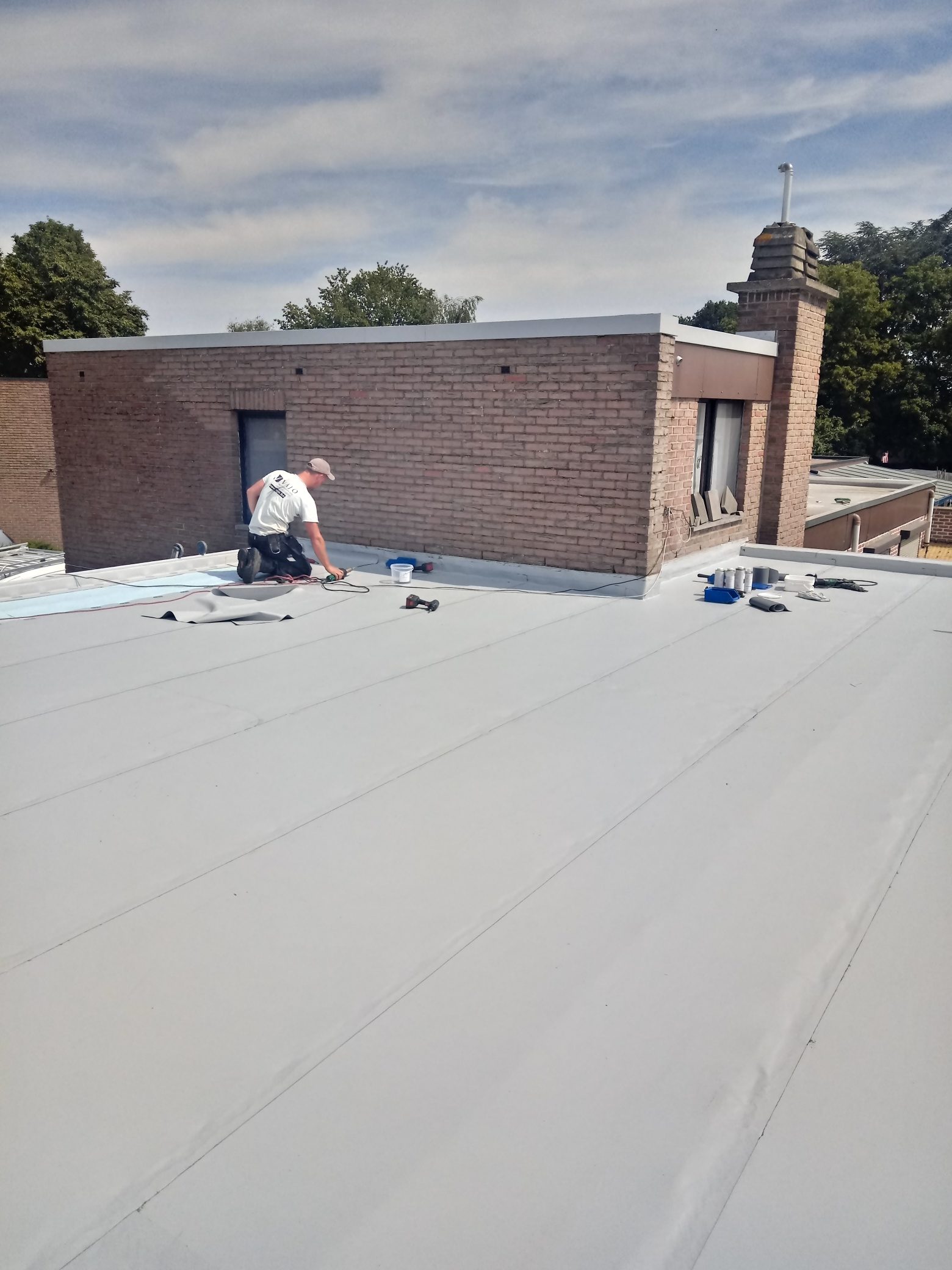 Renovatie van een Plat Dak in PVC Alkor te Eisden in Eisden, foto 16