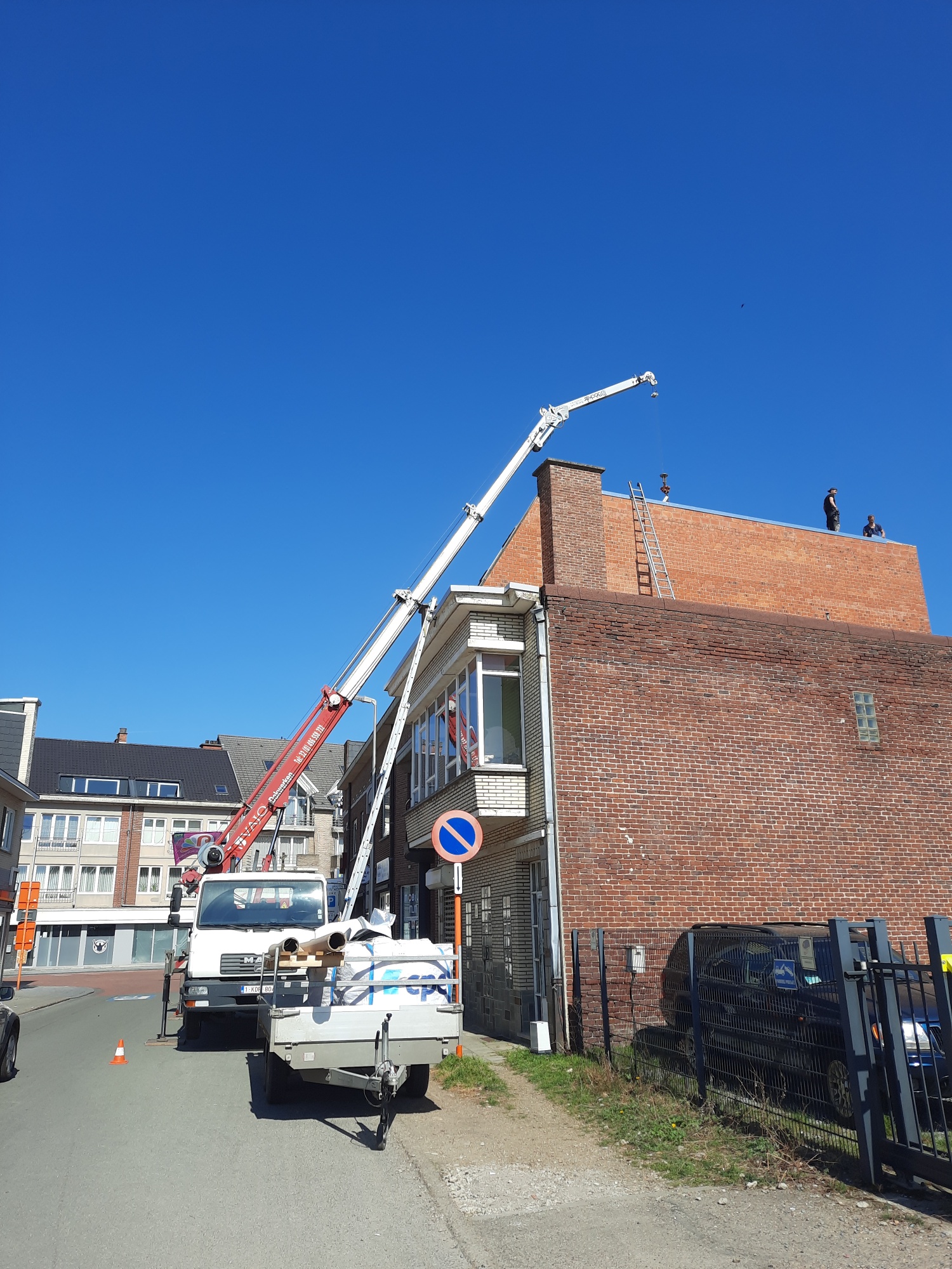 Renovatie van een Plat Dak met Ballast te Eisden in Eisden, foto 7