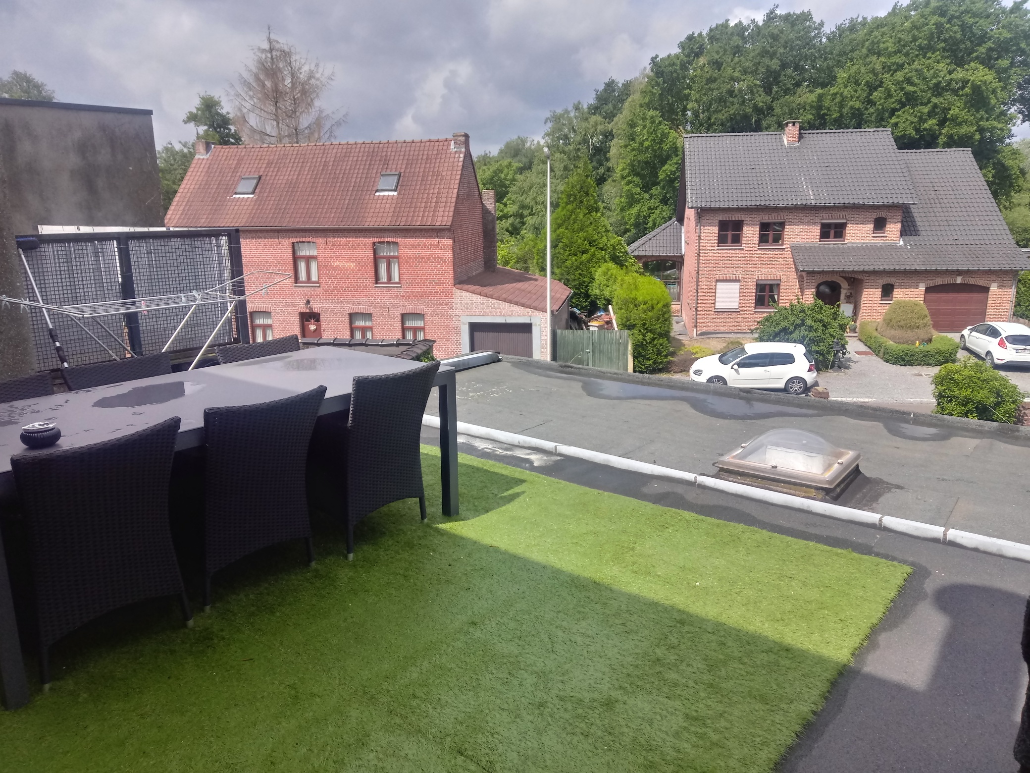 Renovatie van een Plat Dak te As – EPDM Dakbedekking – Terras uit Padouk in As – EPDM Dakbedekking – Terras uit Padouk, foto 3