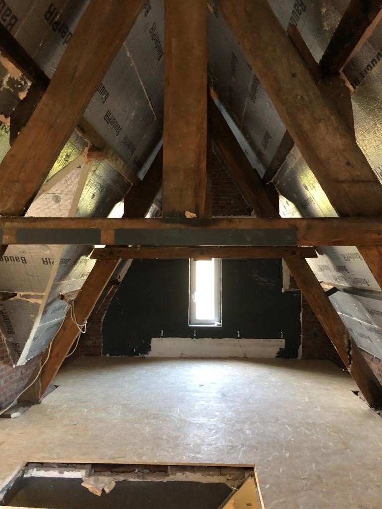 Renovatie van een Zolder te Leut I.s.m David Interieurbouw en Koen Vincken Schilderwerken in Leut I.s.m David Interieurbouw en Koen Vincken Schilderwerken, foto 7