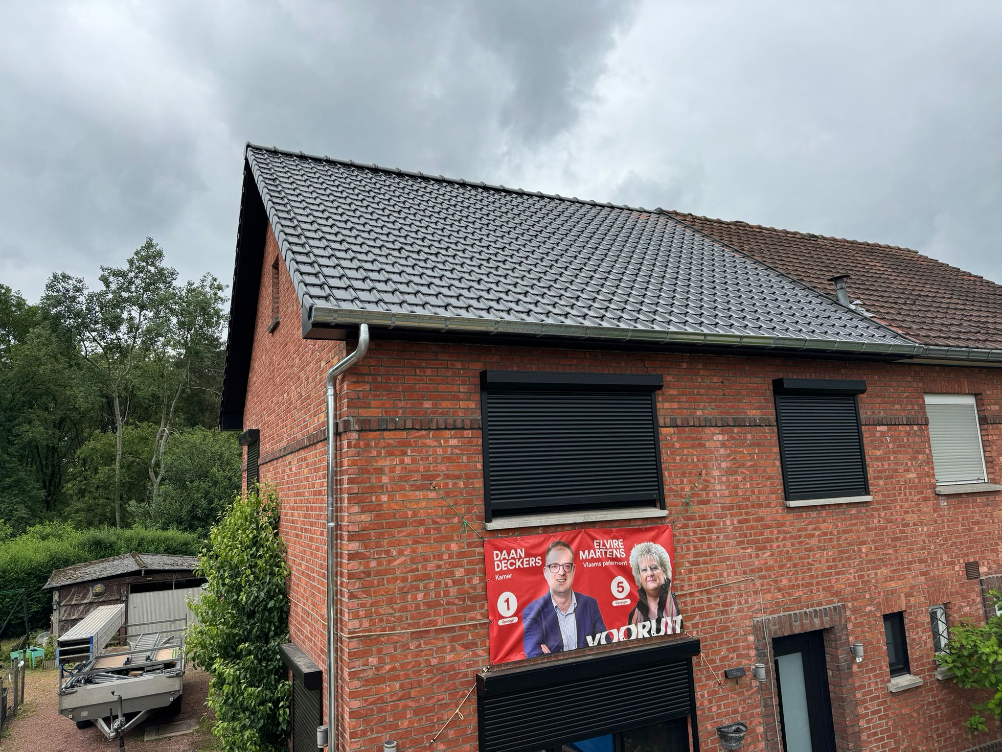 Renovatie Hellend Dak te Maasmechelen in Maasmechelen